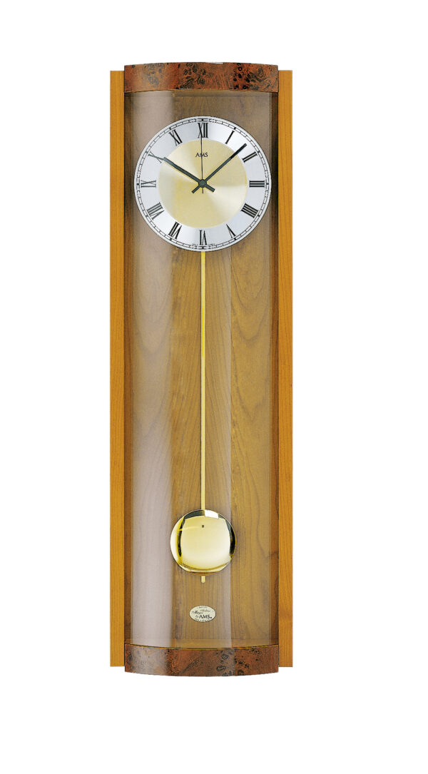 Kyvadlové rádiom riadené hodiny AMS 5087-9