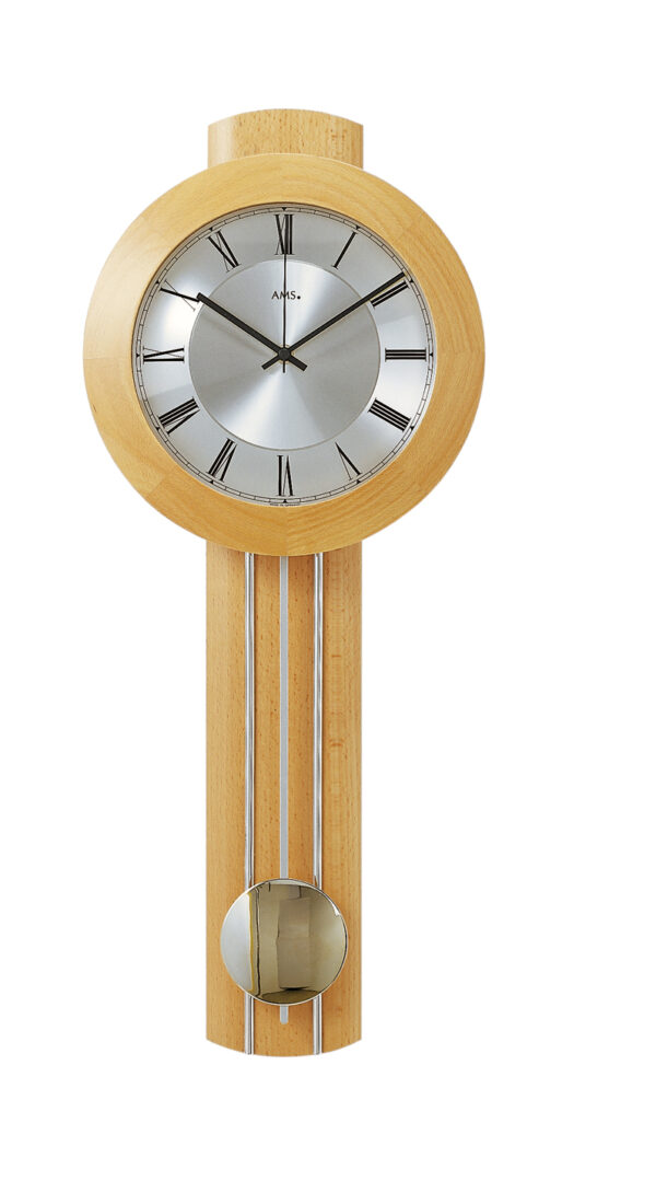 Kyvadlové rádiom riadené hodiny AMS 5132-18