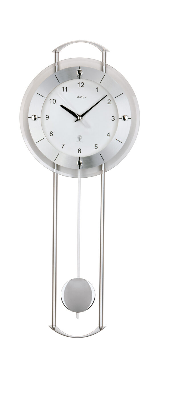 Kyvadlové rádiom riadené hodiny AMS 5254
