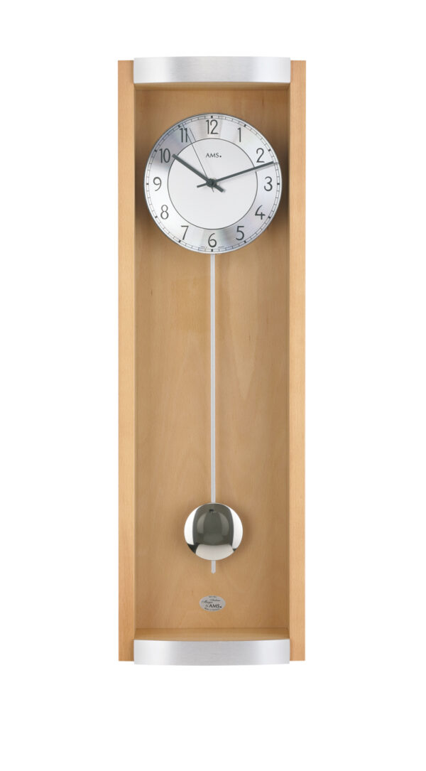 Kyvadlové rádiom riadené hodiny AMS 5285-18