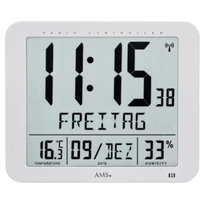 Digitálne rádiom riadené hodiny AMS 5884