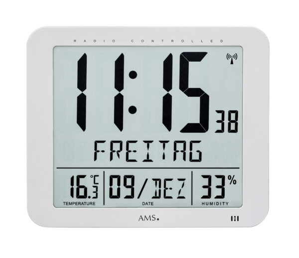 Digitálne rádiom riadené hodiny AMS 5884