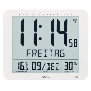 Digitálne rádiom riadené hodiny AMS 5886