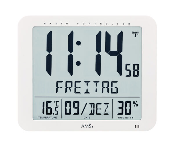 Digitálne rádiom riadené hodiny AMS 5886